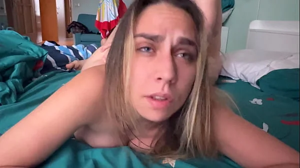 My neighbor sneaks into my bed and fuck my pussy hard
