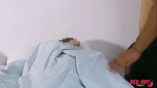 MY HUSBAND AND A FRIEND WOKE ME UP TO FILL MY PUSSY WITH CUM