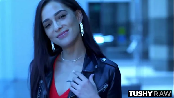 TUSHYRAW Preppy Teen Has Anal Fun When BF is Out Of Town