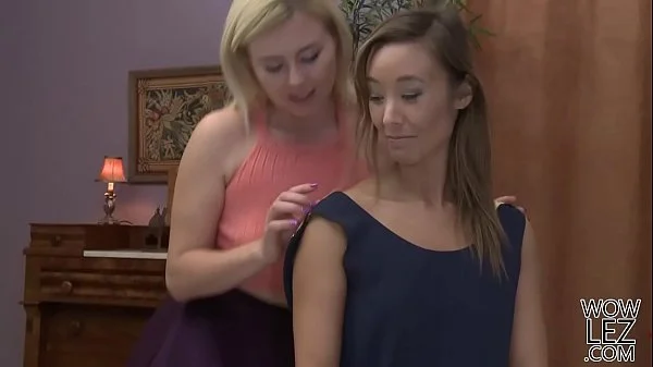 They're little bit nervous in the beginning but end up in squirting orgasm - Girlfriends Films