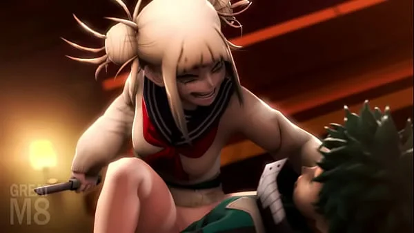 Boku no Hero hentai Big cock fucks in her pussy