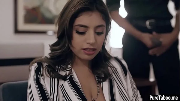 Latina babe with a fear tricked into sex by a psychiatrist