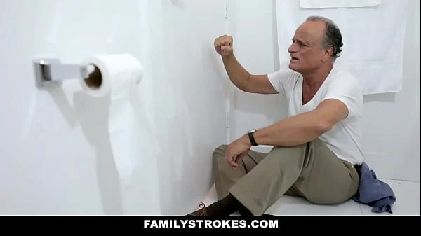 Latina stepmom with huge ass and big tits helps her stepson