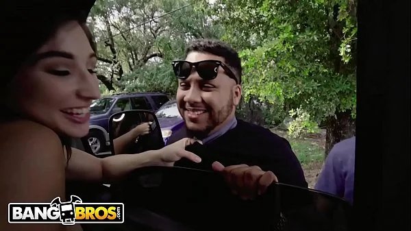 BANGBROS - PAWG Abella Danger Fucks Random Dudes On The Reverse Bang Bus