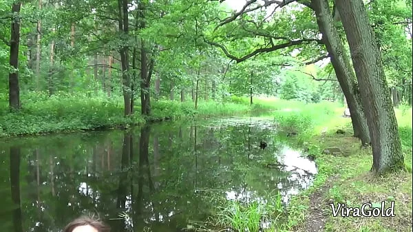 Fucking Young Chubby Sofy on a Picnic in the Woods
