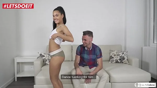 LETSDOEIT - Amateur Spanish Guy Fucks Apolonia Lapiedra in His First Porn