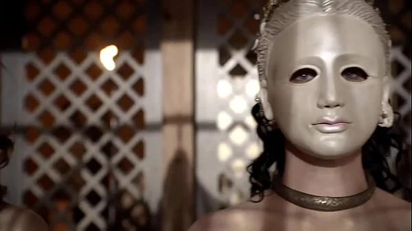 Katrina Law - Completely naked and wearing a mask - (uploaded by celebeclipse.com)