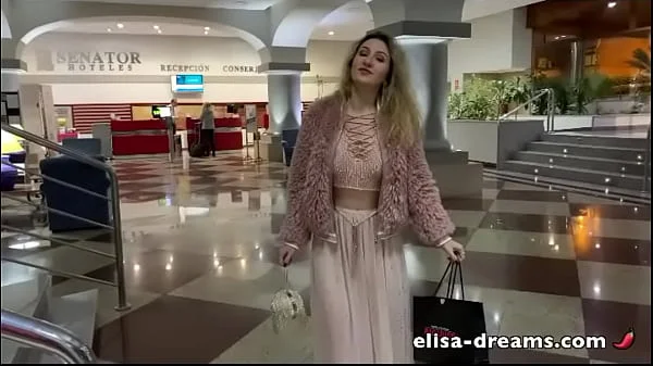 Flashing naked under my seethru outfit