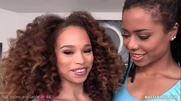 Super hot and horny ebony pornstars - Kira Noir, Cecilia Lion