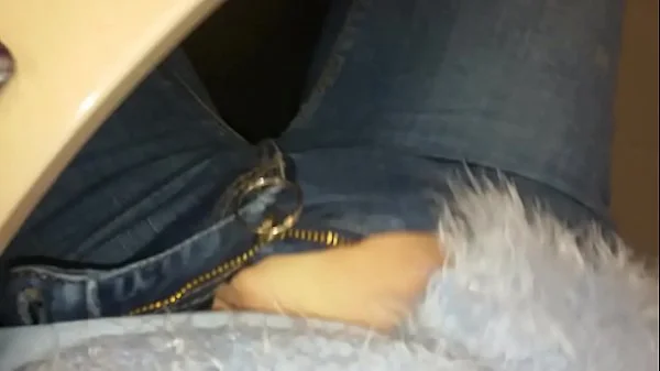 Girl Masturbates at work