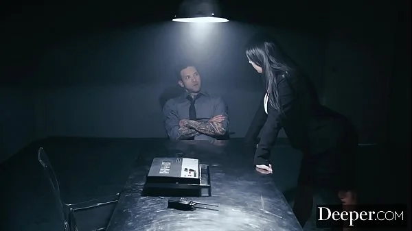 Deeper. Nicole Aniston Is Put Under Pressure And Fucks During Investigation