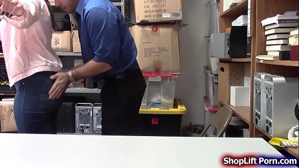 Hot teen shoplifter analed by LP officer