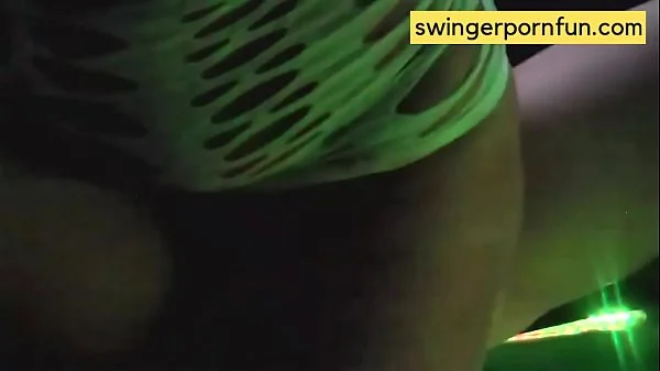 Real Swinger Hotwives meet in an Orgy bus and have fun with random Men