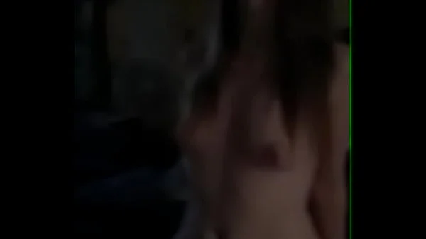 Beautiful brunette riding cock