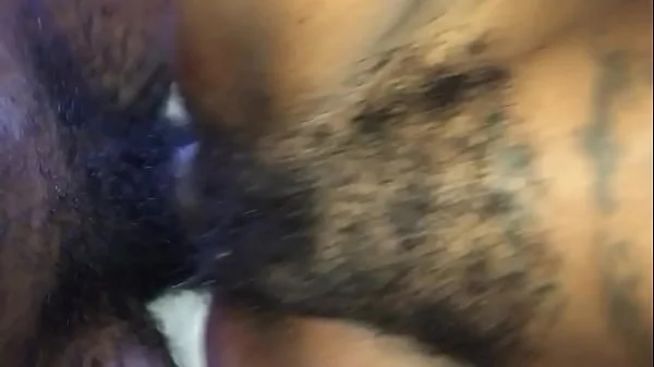 Dick so deep u can see it n her stomach