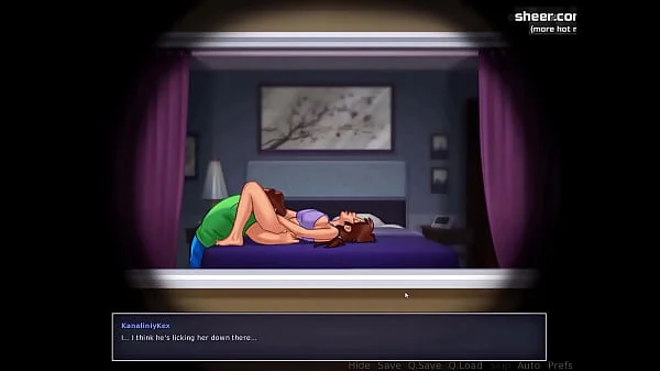 Stepsister gets creampied in her petite and sexy pussy l My sexiest gameplay moments l Summertime Saga[v0182] l Part 17