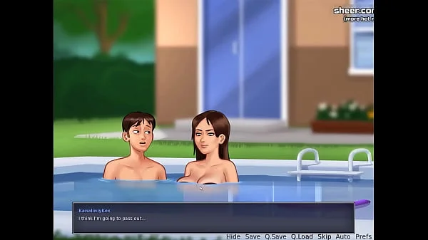 Hot stepsister fucked underwater and successfully impregnated l My sexiest gameplay moments l Summertime Saga[v0185] l Part 25