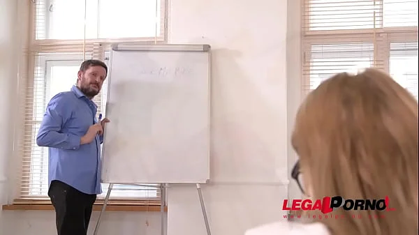 Sassy & petite Alexa Flexy's teacher crams her tight asshole GP737