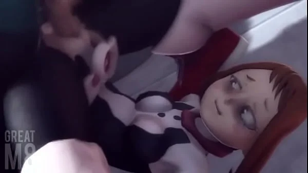 My Hero Academy Hentai - Izuku Midoriya Making Sex With Ochaco Uraraka [SFM With Sound]