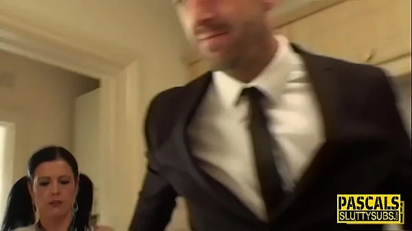 Milf sub anally rides