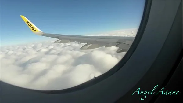 Public Airplane Blowjob