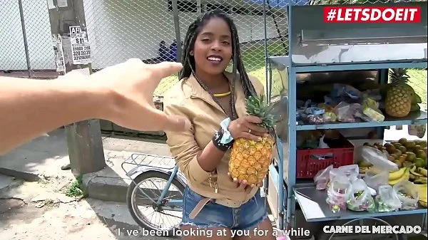 MAMACITAZ - #Ana Ebano - Ebony Latina Fucks Big Cock On Camera