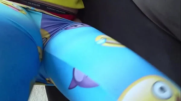 Young couple fuck through panties and watch youtube