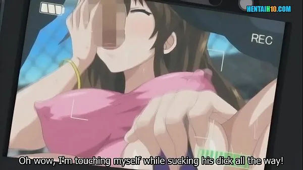 boyfriend loves to see his girlfriend being fucked by a group of workers - Hentai