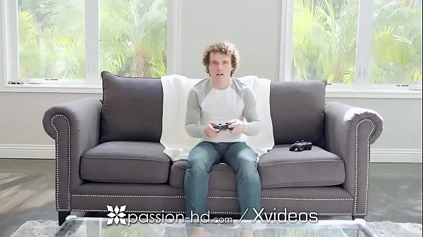 PASSION-HD Step Sister Fucks Big Dick!Video Game Bonding