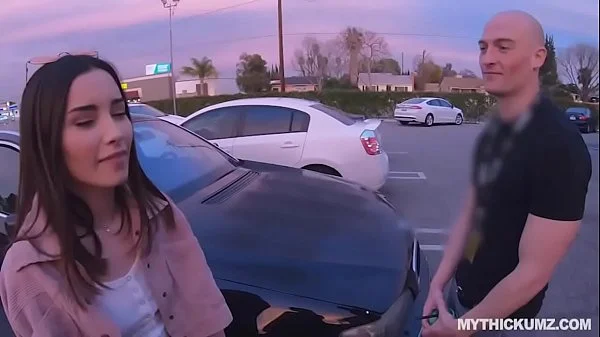 Curvy Asian American rides strangers hard dick