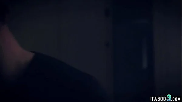 Chubby homeless teen offers hairy pussy for a room