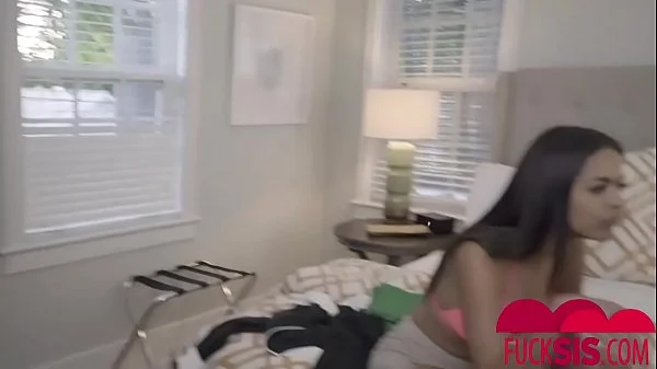 Serena Santos , Vienna Black In Road Trip Stepsister Ramming