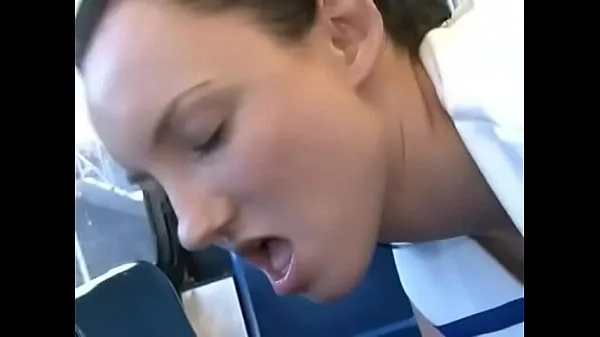 Jenny Anderson groped on bus by 2 guys and gets creampied in both holes