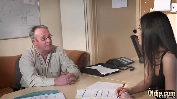 Old man fucks teenager