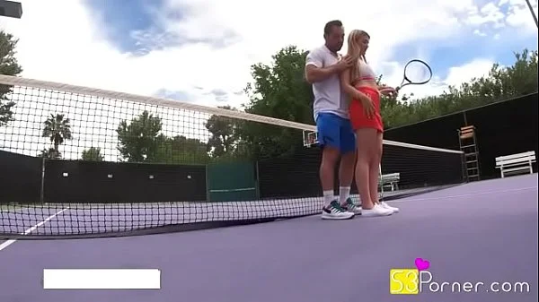 TENNIS WITH MY STEPSISTER