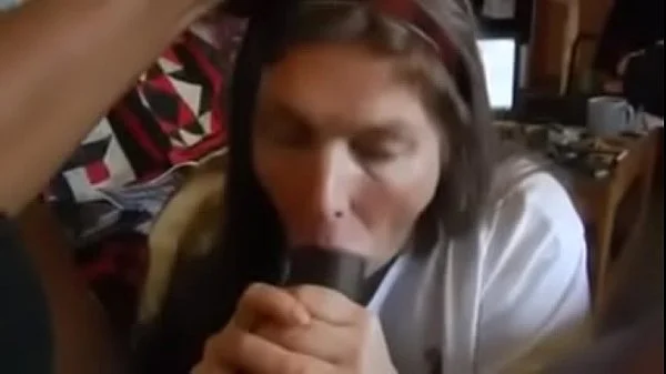 Granny handles it very well with monster black cock - more at nastybanana.com