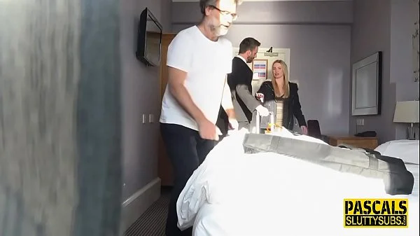 Eaten out fetish sub gets banged and jizzed