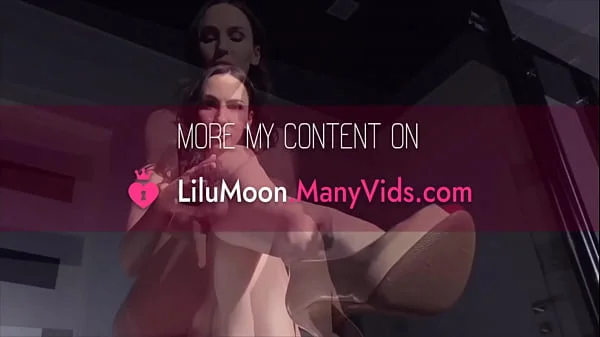 Lilu Moon & Sasha Sparrow Double Blowjob Big Dick POV