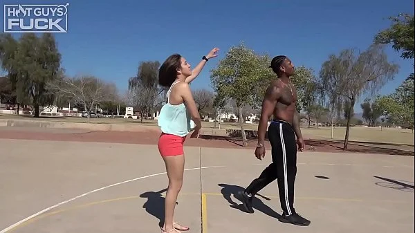 Beautiful BLACK MAN with HUGE COCK fucks big titty teen.