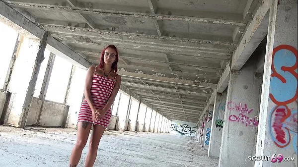 GERMAN SCOUT - GINGER TEEN BELLA TALK TO FIRST TIME ANAL AT STREET CASTING FOR MONEY BY BIG DICK STRANGER