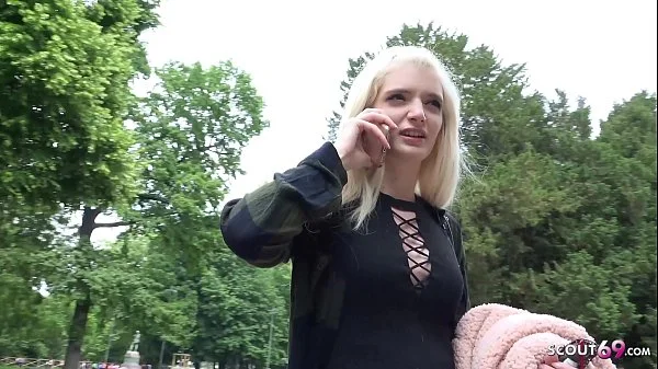 GERMAN SCOUT - SKINNY TEEN REAL PUBLIC PICKUP FUCK