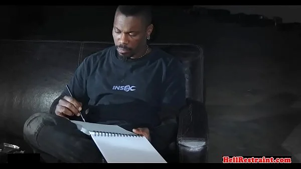 Bdsm babe pussy clamped and mouth spread