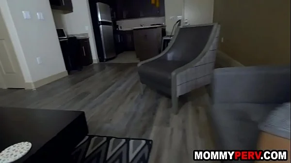 Step mom and step one cock - pov threesome sex