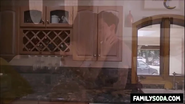 stepMom caught stepSon getting BJ by GF