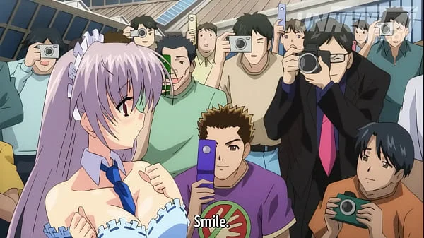 Costumed Teen Groped in PUBLIC Gets Horny & Pussy gets a WET Orgasm - Hentai Subtitled