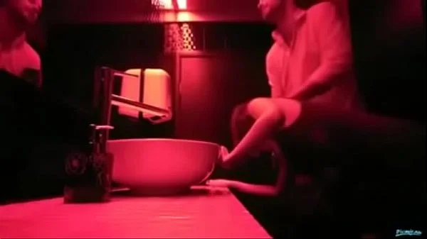 Hard sex in night club, cum in mouth: mydateup.com