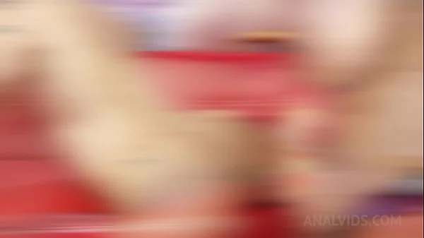 Lara De Santis dildo and cock DAP, gape, pegging with monster dildo and anal fisting LDS030