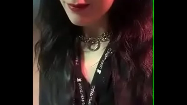 Hot brunette blowjob in parking