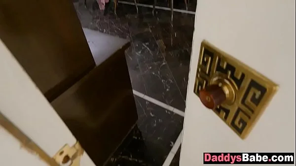 step daddy peeps on stepdaughter fucking her stepbrother - fucked up family