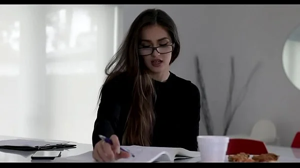 Stepbrother and stepsister helps boner problem